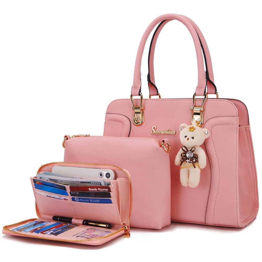 7701 Purses Crossbody Shoulder Handbags Top Handle Satchel Tote Bag Wallet